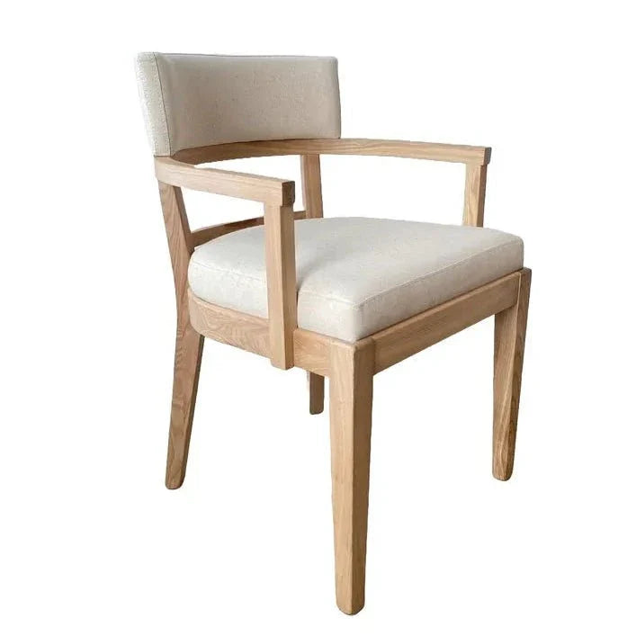 Lennox Dining Chair - Natural at online8 furniture store Auckland