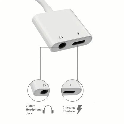 Lightning Audio & Charge Adapter (MH030)
