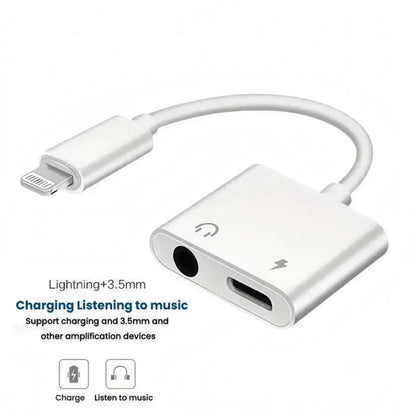 Lightning Audio & Charge Adapter (MH030)
