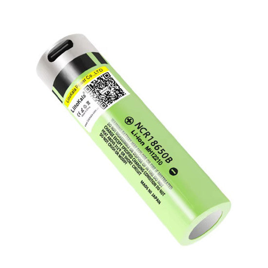 18650 Rechargeable Battery USB-C 2PCS