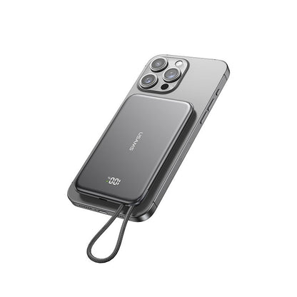 Ultra-Slim Power Bank 5000mAh – 20W Fast Charge with Digital Display