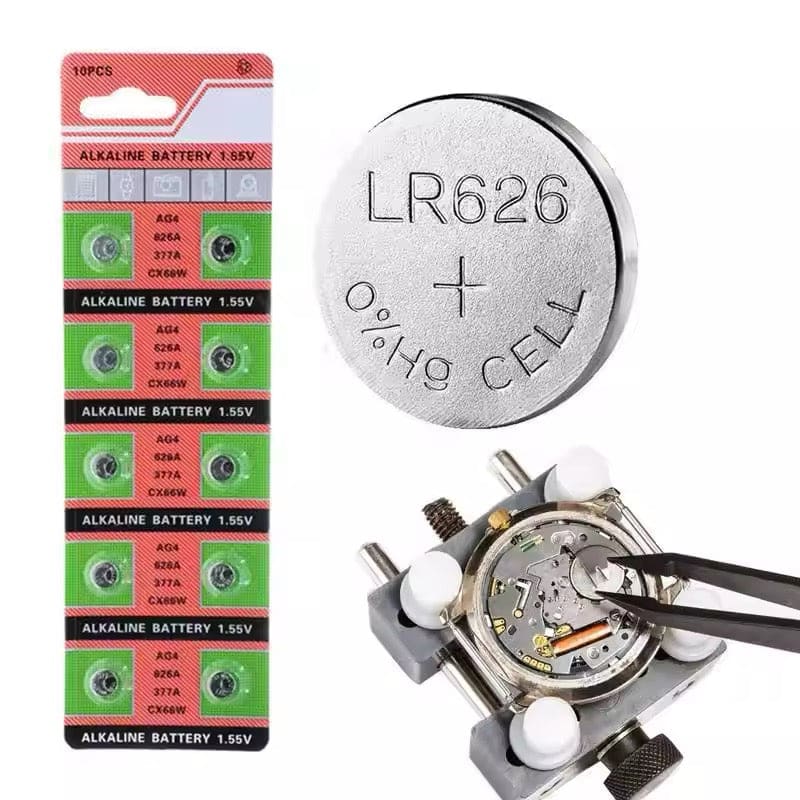 LR626 / AG4 Batteries (10 Pack)