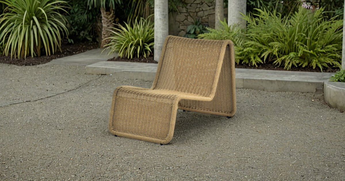 M Relax Outdoor Chair - Natural at online8 furniture store Auckland