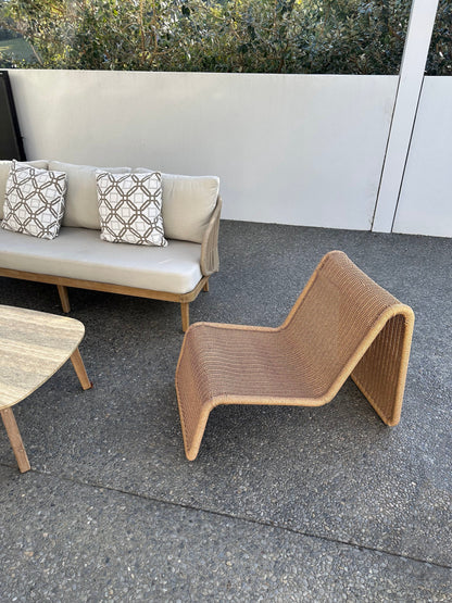 M Relax Outdoor Chair - Natural at online8 furniture store Auckland
