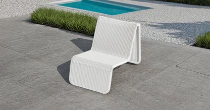 M Relax Outdoor Chair - White at online8 furniture store Auckland