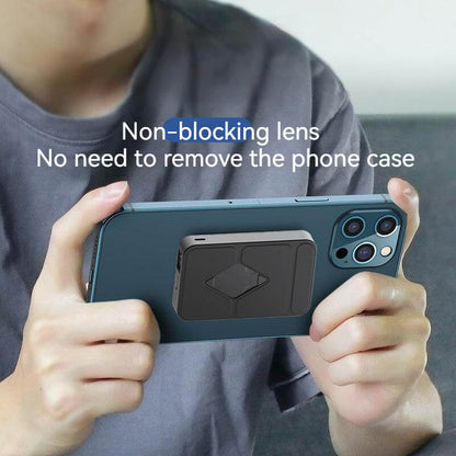 10000mah Magsafe Power Bank with Stand-Black & Cable