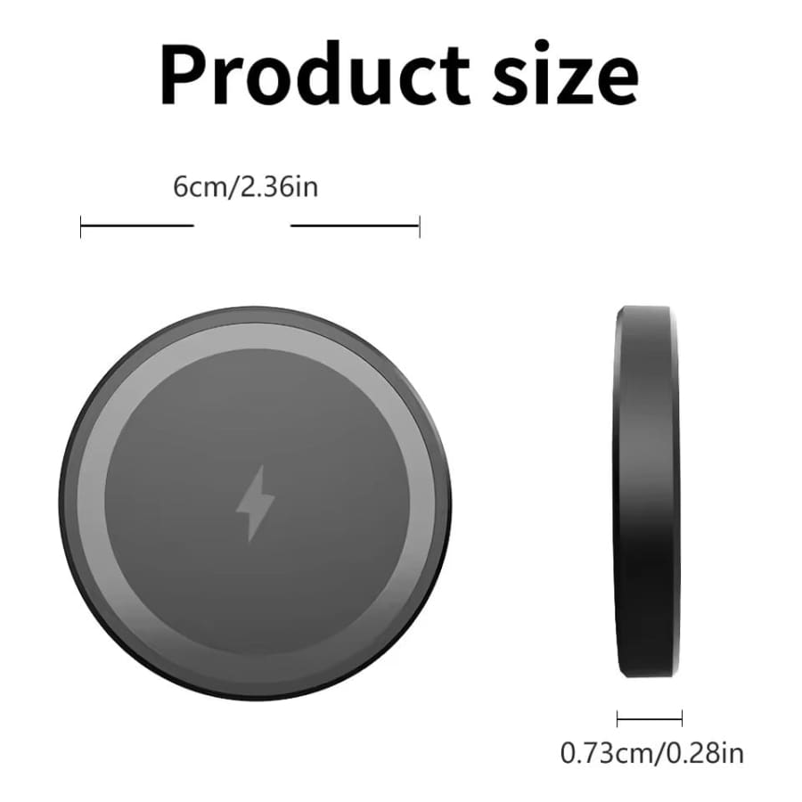MagSafe Wireless Charger (For iPhone) (Black)