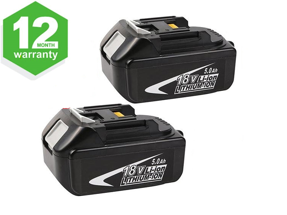 Makita Battery 18V 5AH Replacement Battery for Makita 2PCS