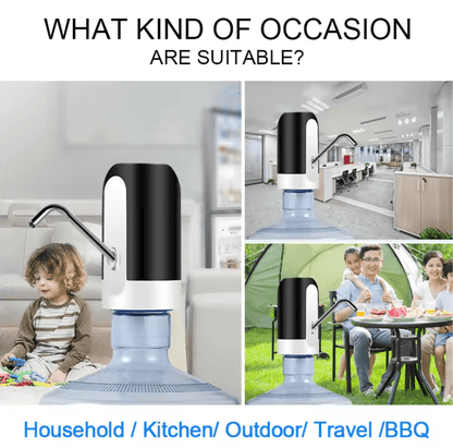 Electric Water Dispenser Pump – USB Rechargeable