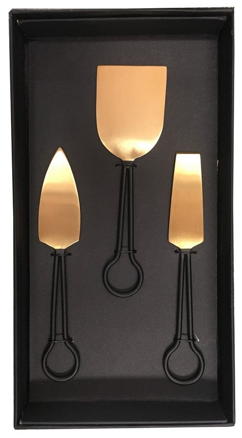Online8 Marvel Cheese Set/3 - Gold EPL, Powder Coated