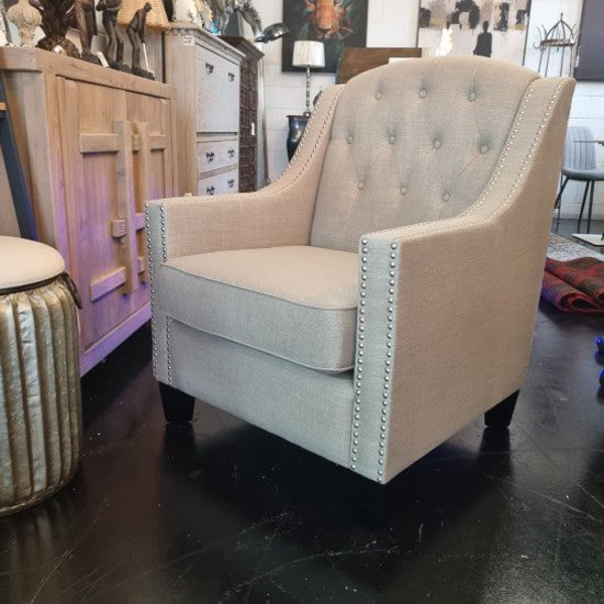 Maurice Chesterfield Armchair at online8 furniture store Auckland