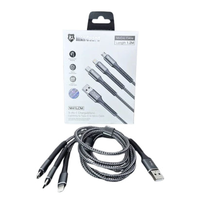 Maxguard 1.2m 3 in 1 cable M41LCM