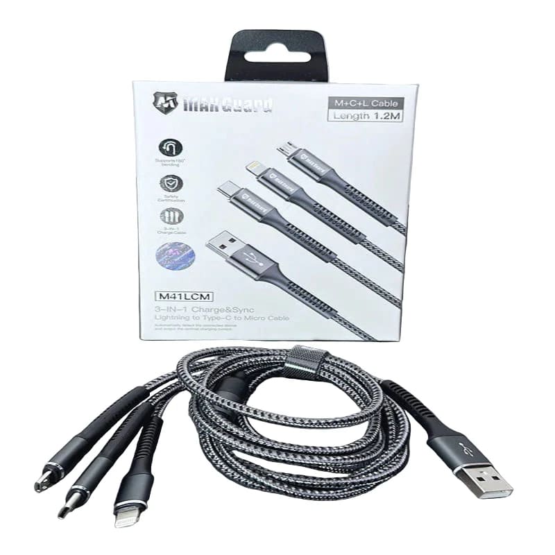 Maxguard 1.2M M+C+L Cable M41LCM
