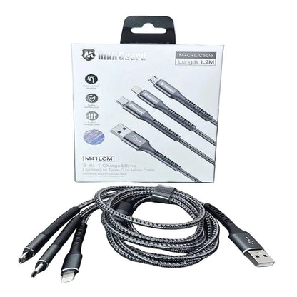 Maxguard 1.2M M+C+L Cable M41LCM