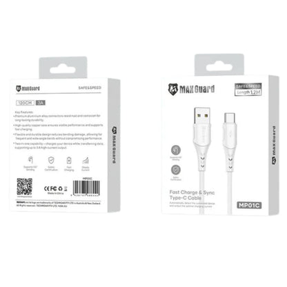 Maxguard 1.2m USB-A to C Cable MP01C