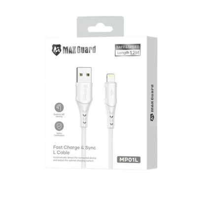 Maxguard 1.2m USB-A to Lightning Cable MP01L