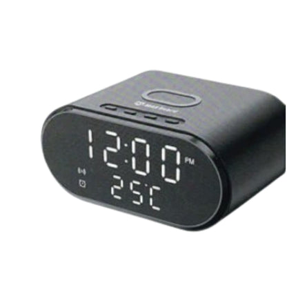 Maxguard 15W 2 IN 1 Alarm Clock & Wireless Charger