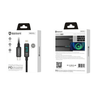 Maxguard 1m 27W Type-C to Lightning Cable M51CL