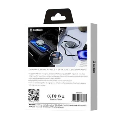 Maxguard 1m 27W Type-C to Lightning Cable MR01CL
