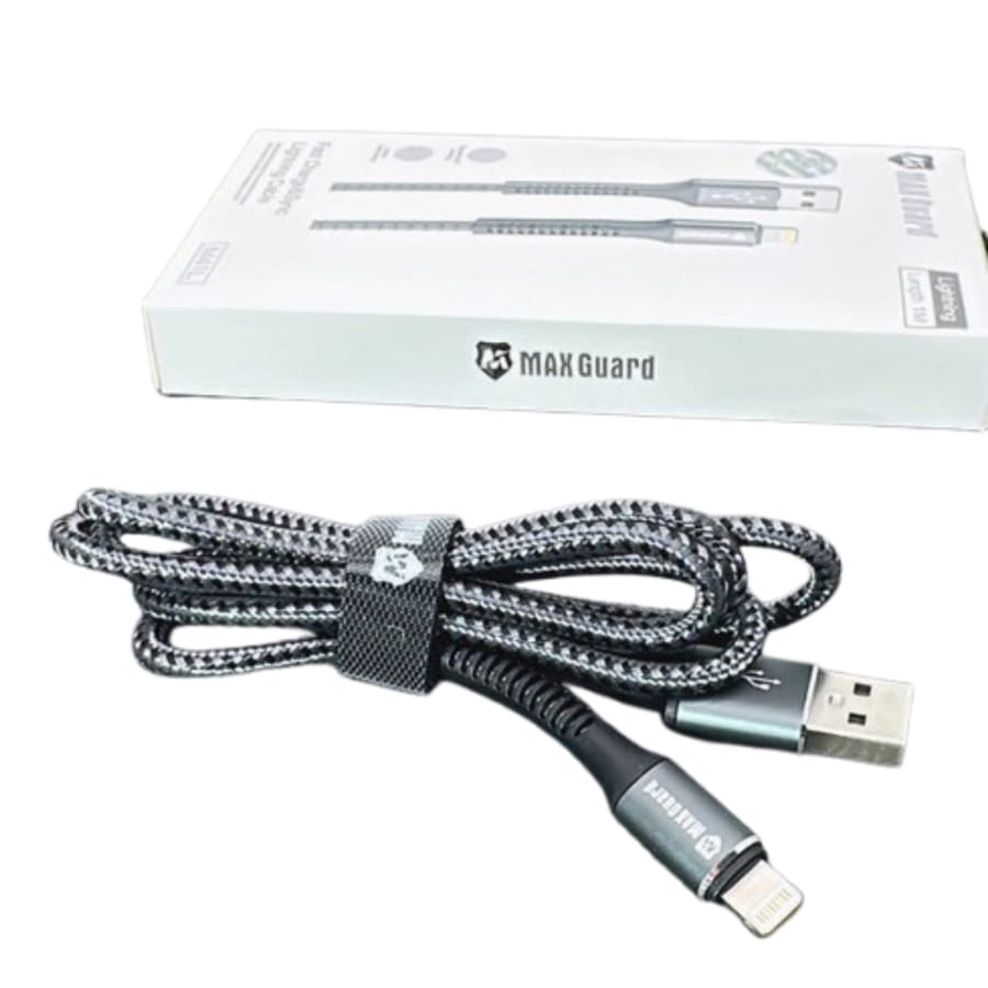 Maxguard 1m USB-A to Lightning cable M41L