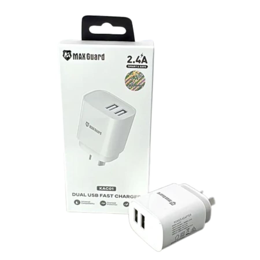 Maxguard 2.4A wall charger KAC01