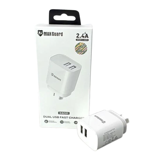 Maxguard 2.4A wall charger KAC01