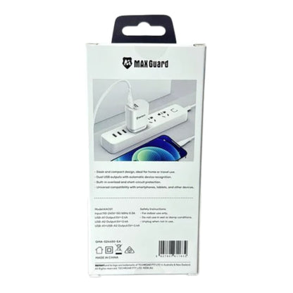 Maxguard 2.4A wall charger KAC01