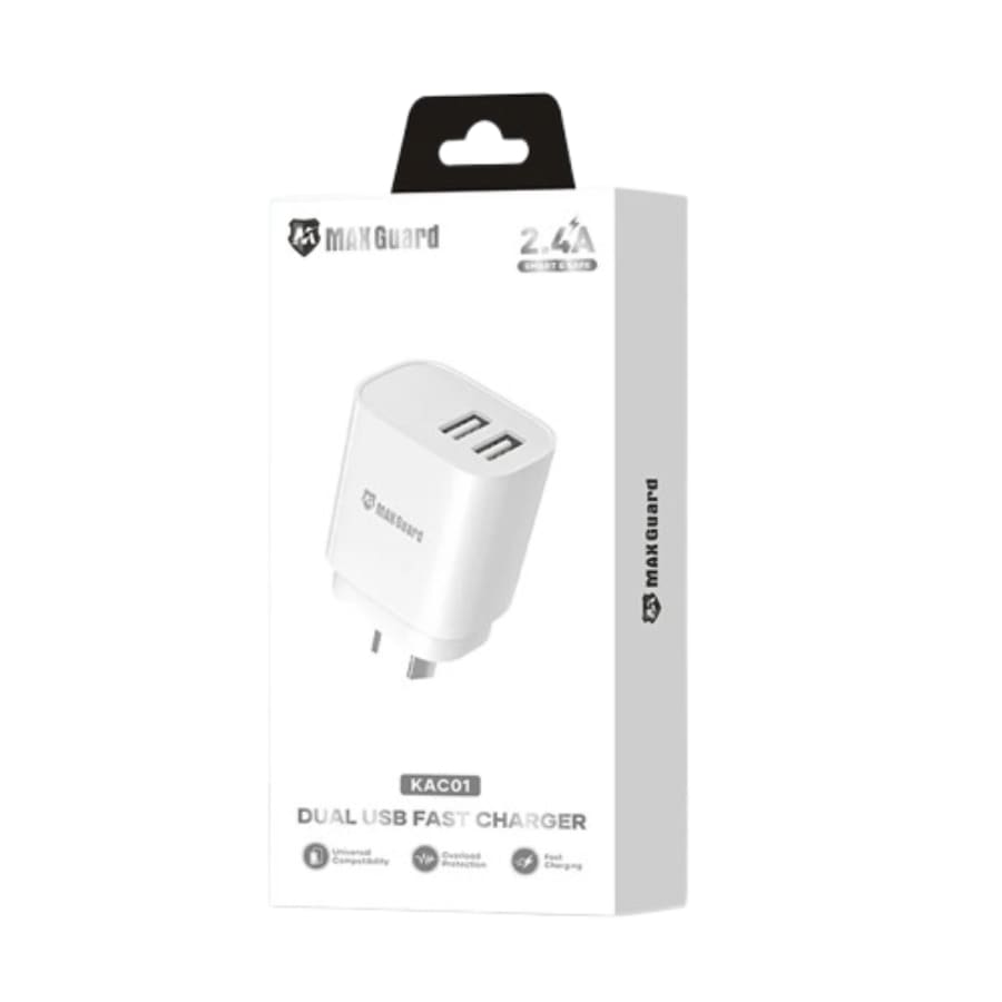 Maxguard 2.4A wall charger KAC01