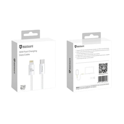 Maxguard 2m 30W Type-C to Lightning Cable ML02