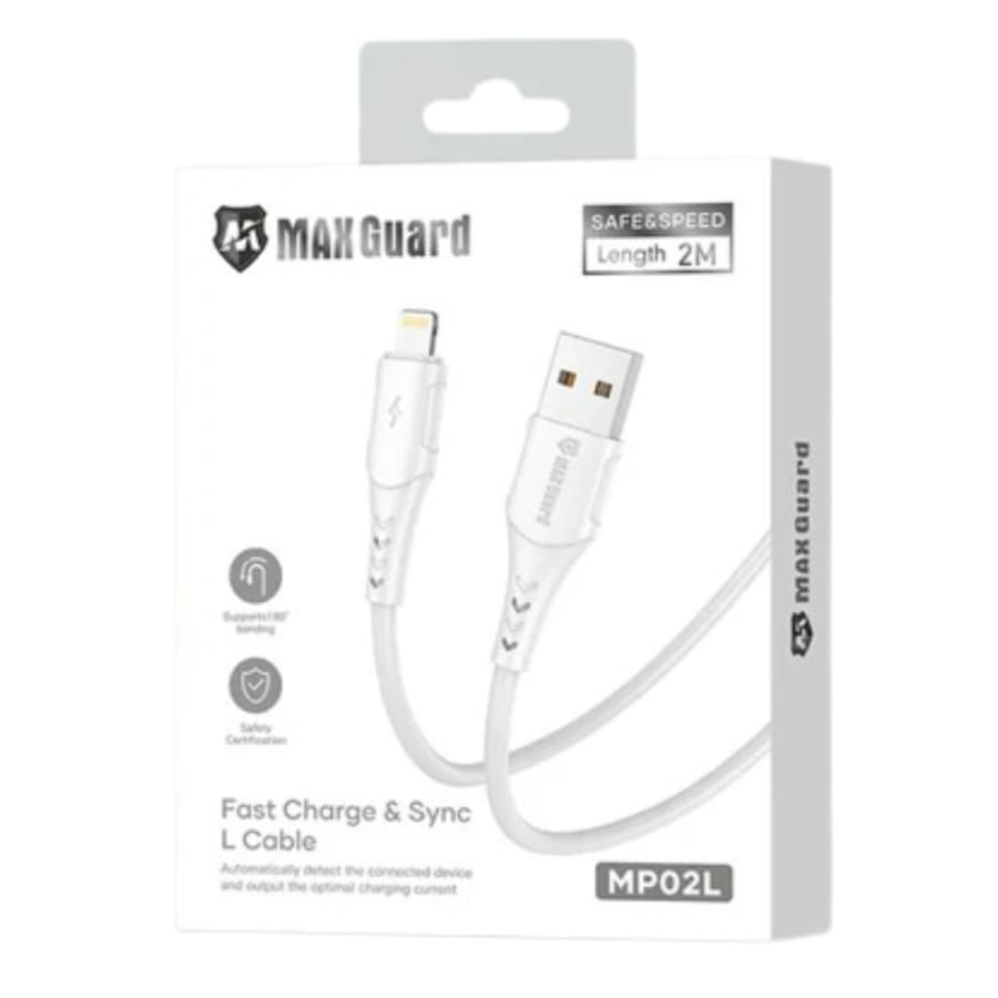 Maxguard 2m USB-A to Lightning Cable MP02L