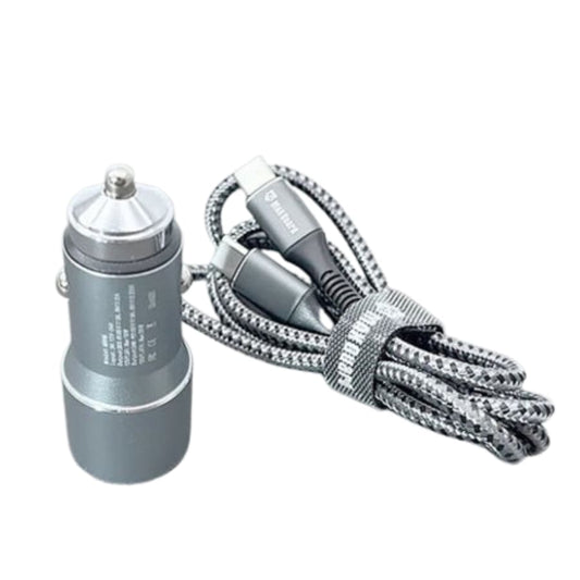 Maxguard 38W USB A+C car charger with Type-C to C combo MC036CC