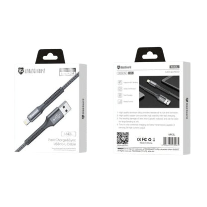 Maxguard 3m USB-A to Lightning cable M43L