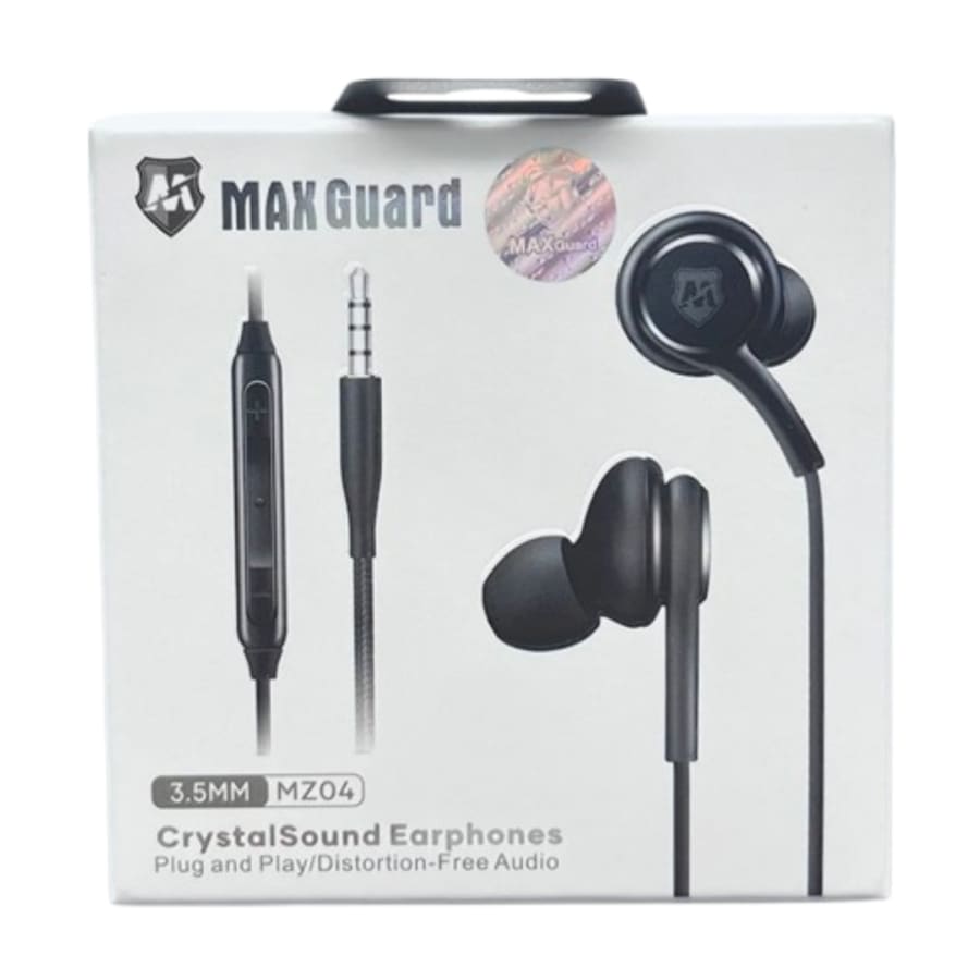 Maxguard Crystal Sound Earphones - MZ04