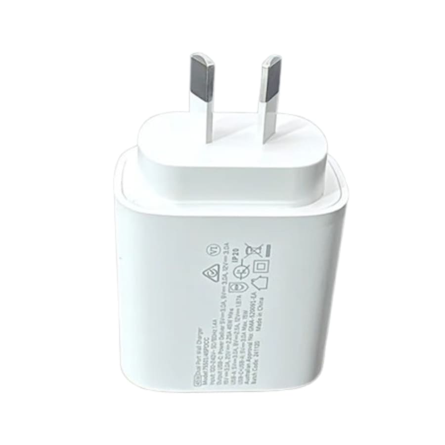Maxguard PD 45W wall charger with Type-C to Lightning combo 45PDLC