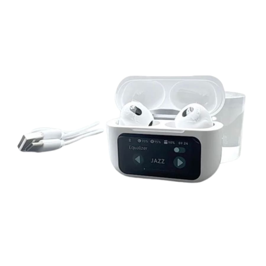 Maxguard Wireless Earphones with LED Colour Touchscreen