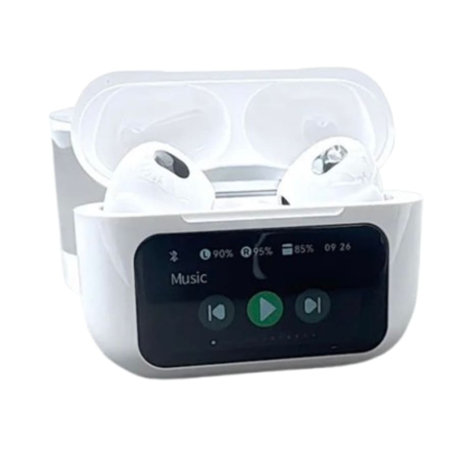 Maxguard Wireless Earphones with LED Colour Touchscreen
