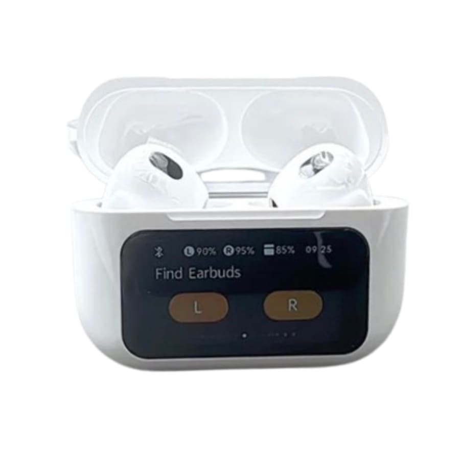 Maxguard Wireless Earphones with LED Colour Touchscreen