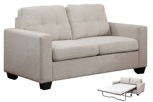 Melody 2 Seat Sofabed - Beige at online8 furniture store Auckland
