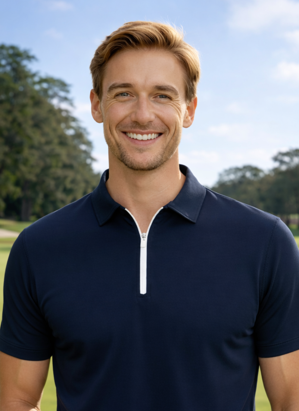 Mens Merino Polo Shirt