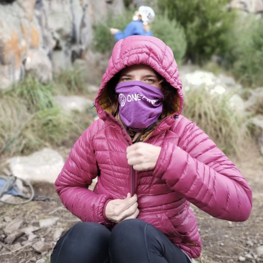 Merino Neck Warmer - Flax Bloom Gaiter