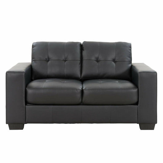 Metro 2 Seat Sofa - Black at online8 furniture store Auckland