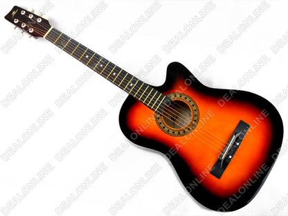 ORANGE 38" Wooden Acoustic Guitar