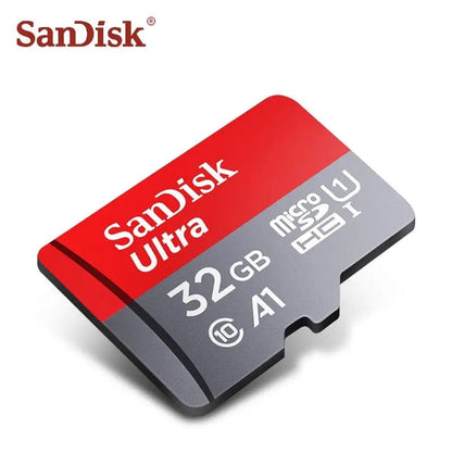 Micro SD Memory Card (32GB) & Adapter - SanDisk
