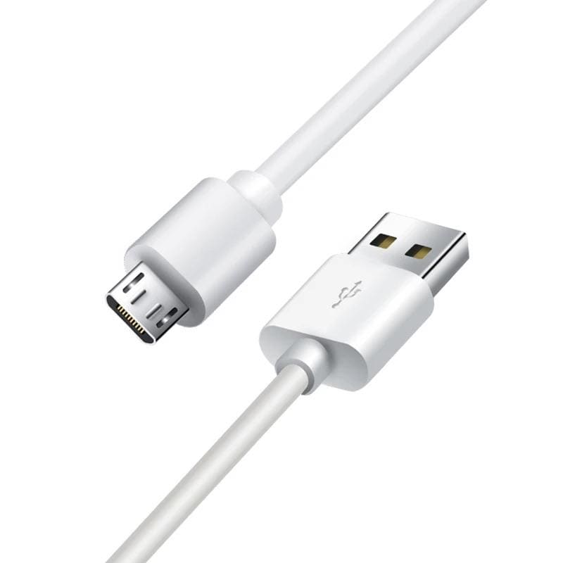 Micro USB Cable - 25cm (White)