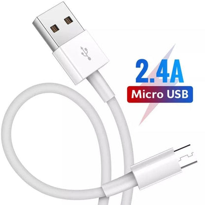 Micro USB Cable - 25cm (White)