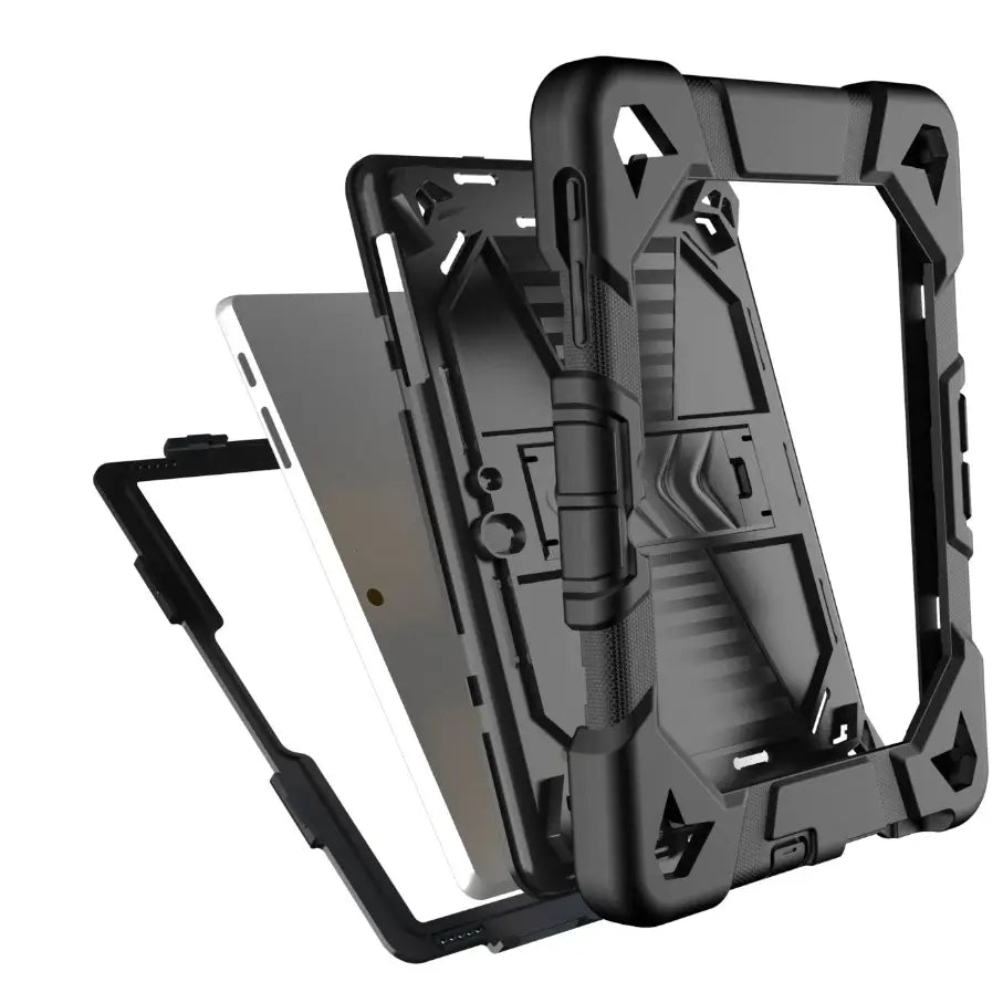 Microsoft Surface Go 1 (10.5 Inch) Rugged Shockproof Case with Kickstand (Black)
