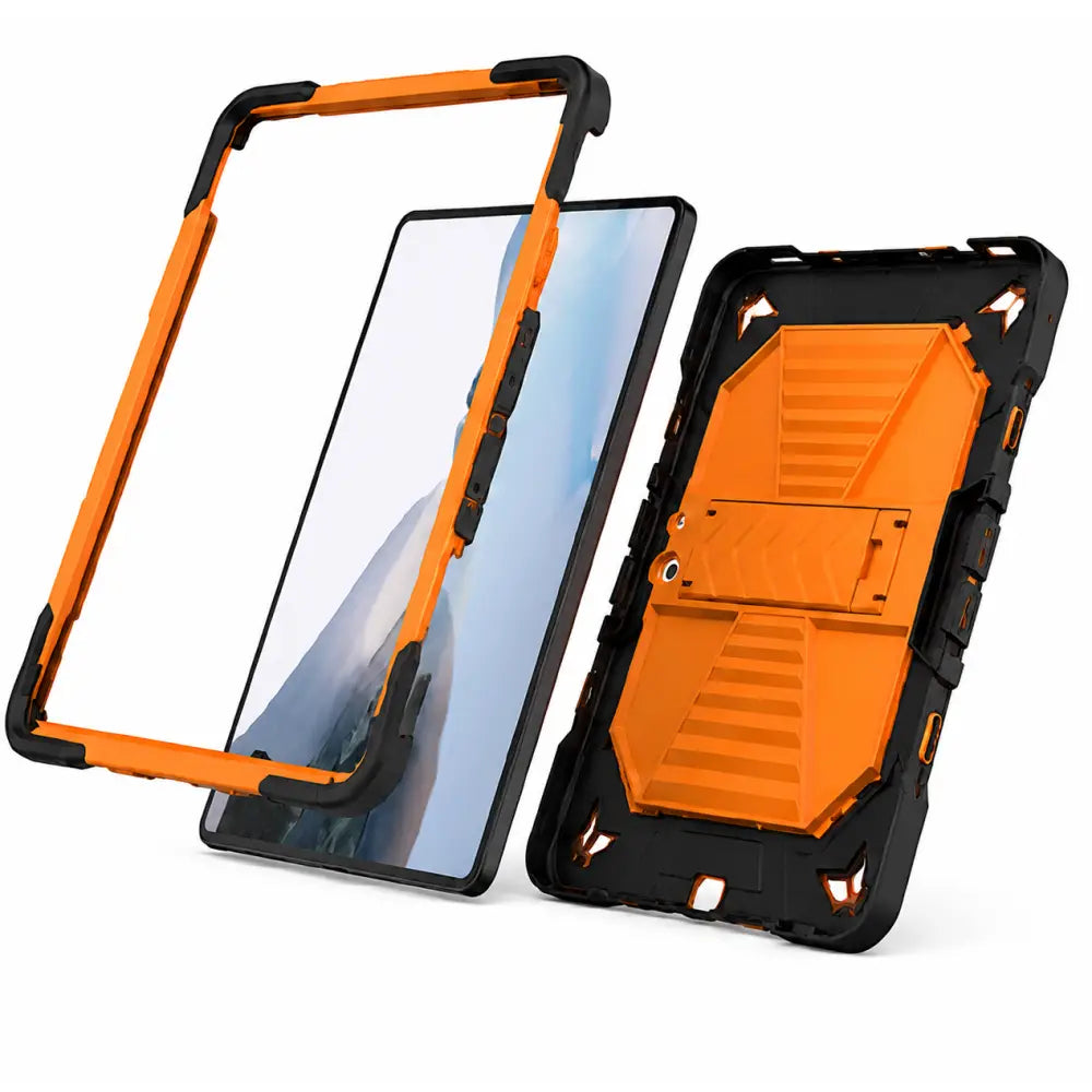 Microsoft Surface Go 1 (10.5 Inch) Rugged Shockproof Case with Kickstand (Orange)