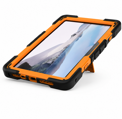 Microsoft Surface Go 4 (10.5 Inch) Rugged Shockproof Case with Kickstand (Orange)