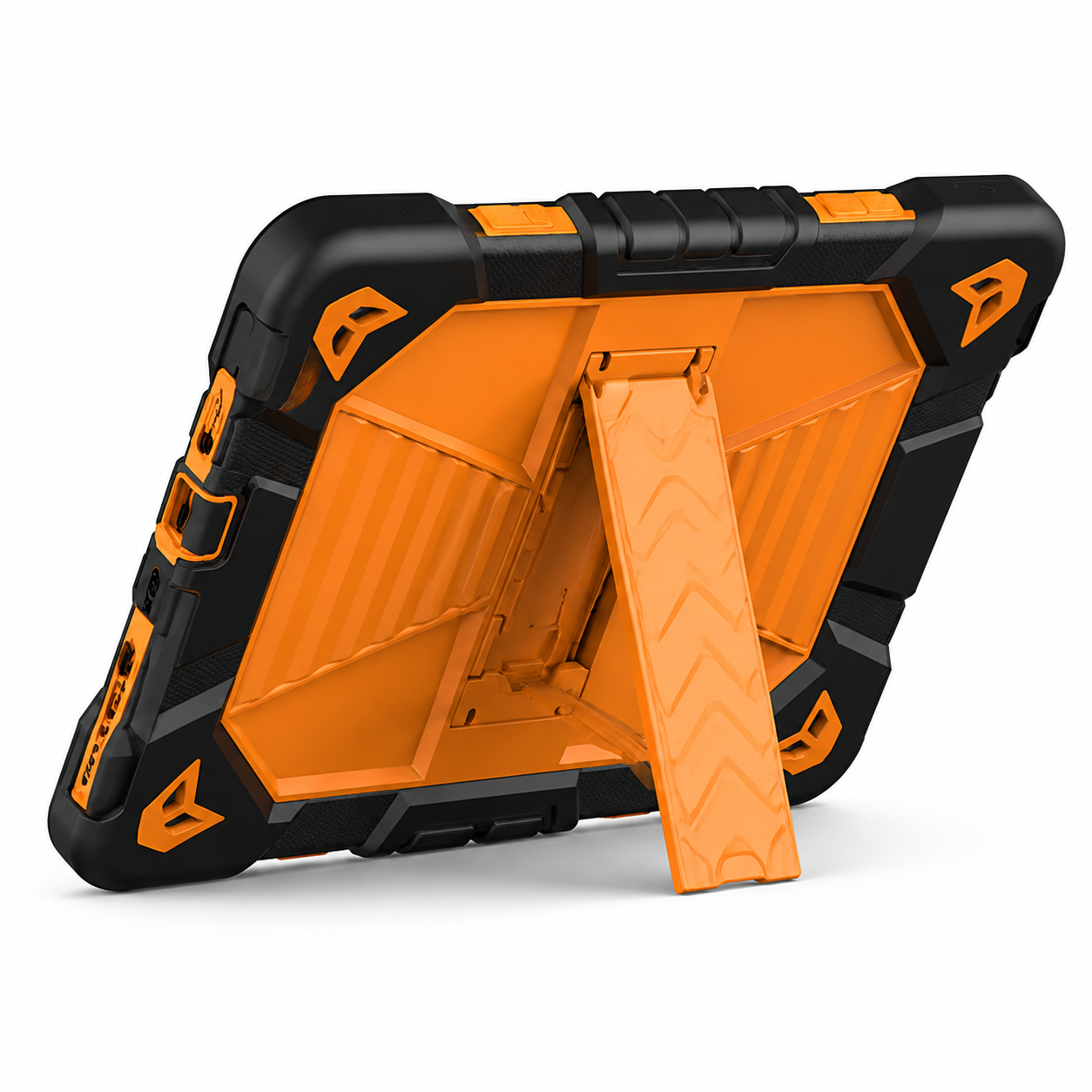 Microsoft Surface Go 2 (10.5 Inch) Rugged Shockproof Case with Kickstand (Orange)