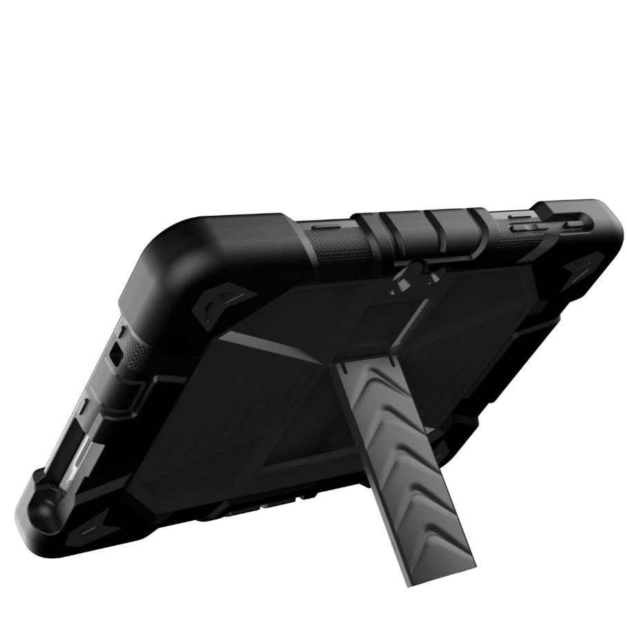 Microsoft Surface Go 4 (10.5 Inch) Rugged Shockproof Case with Kickstand (Black)